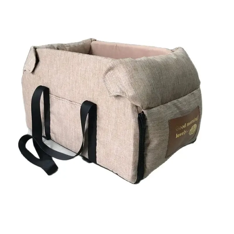 Haustier Hund Auto Sitz Bett Auto Zentrale Sitz Katze Hund Reise Tragbare Träger für Sicherheit Tasche Hund Haustier Zubehör 펫 여행 고양이 개 좌석 침대 운송