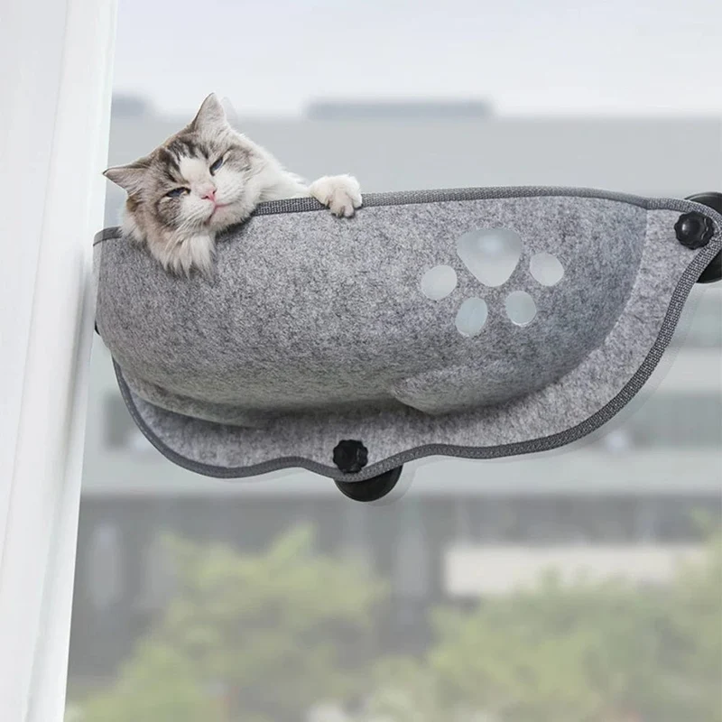 Katzen-Fensterhängematte mit starken Saugnäpfen, hängendes Schlafbett für Haustiere, Aufbewahrung für warme Frettchenkäfige, Katzenregal, Sitzbetten