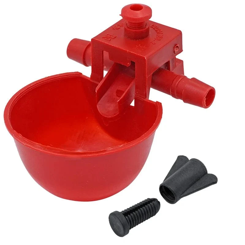 5/10 Sets Hühner-Wassernapf, Hühner, Wachteln, Vögel, Trinkschalen, Wasser für Hühnerstall, Küken, Nippeltränken, Geflügel, Nutztiere
