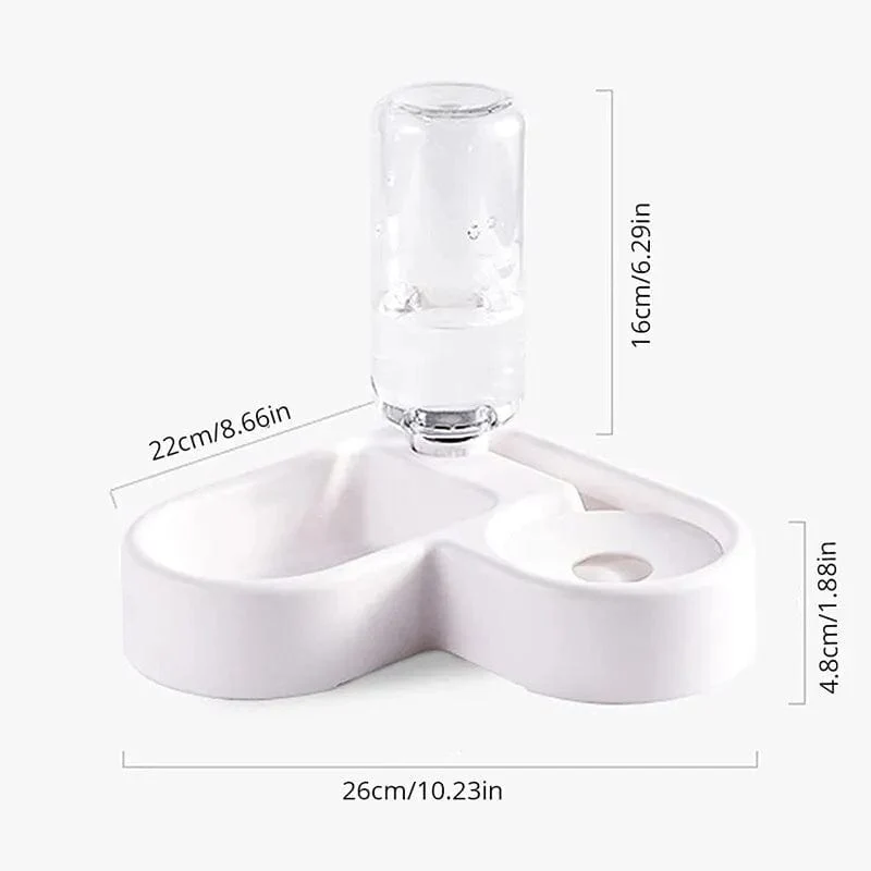 Hunde- und Wasserspender, kleiner und mittelgroßer Hunde- und Futternapf, automatischer Wasserspender, Haustierprodukte