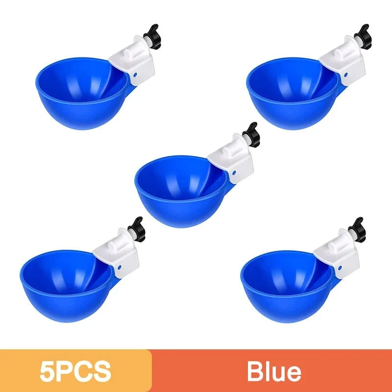 5/10PCS Automatische Huhn Wasser Feeder Trinkbecher Geflügel Kit für Küken Ente Gans Türkei Wachtel Fütterung & bewässerung Supplie