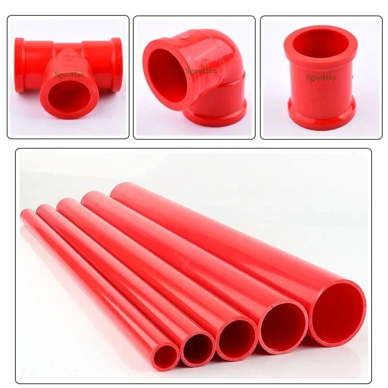 1PC OD 20/25/32mm UPVC Aquarium Fisch Tank Rohr Hause Garten DIY Regal Rohr Bewässerung bewässerung Armaturen 49 ~ 50cm Lange