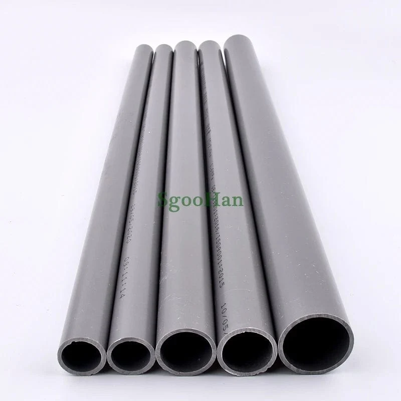 1PC OD 20/25/32mm UPVC Aquarium Fisch Tank Rohr Hause Garten DIY Regal Rohr Bewässerung bewässerung Armaturen 49 ~ 50cm Lange