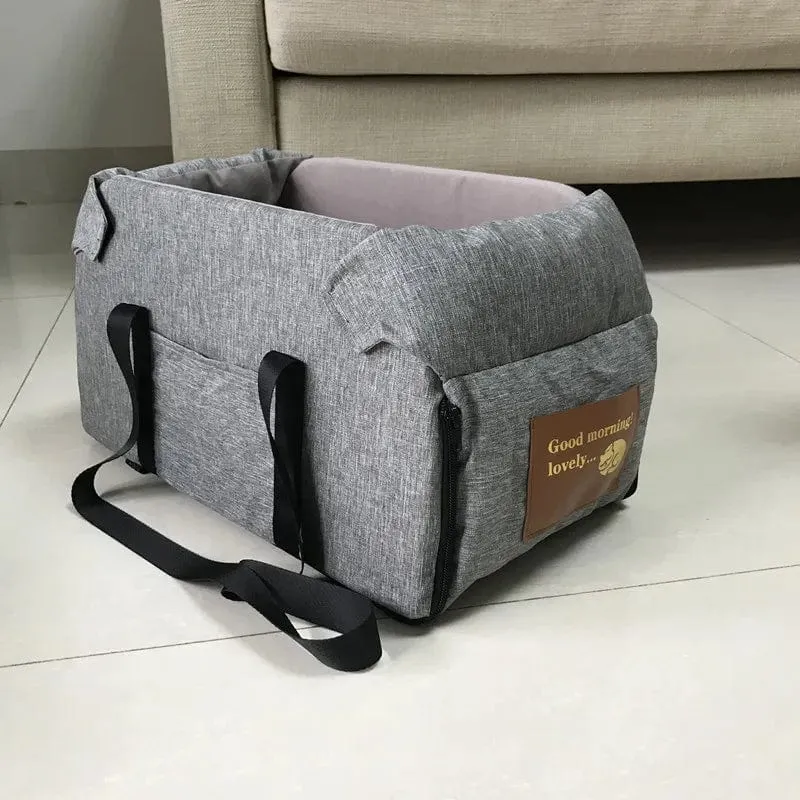 Tragbarer Haustier-Autositz, zentrale Sicherheit, für Reisen, Katzen, Hundebett, Transport, Hundeträger, Schutz, Hundetaschen, für mittlere/kleine Hunde, Katzen