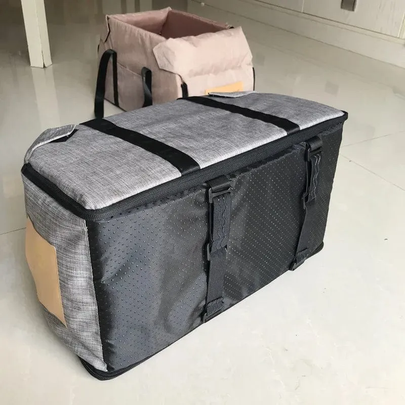 Tragbarer Haustier-Autositz, zentrale Sicherheit, für Reisen, Katzen, Hundebett, Transport, Hundeträger, Schutz, Hundetaschen, für mittlere/kleine Hunde, Katzen