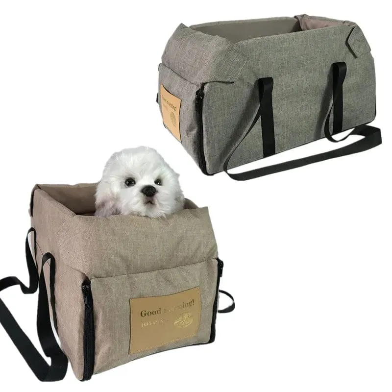 Tragbarer Haustier-Autositz, zentrale Sicherheit, für Reisen, Katzen, Hundebett, Transport, Hundeträger, Schutz, Hundetaschen, für mittlere/kleine Hunde, Katzen