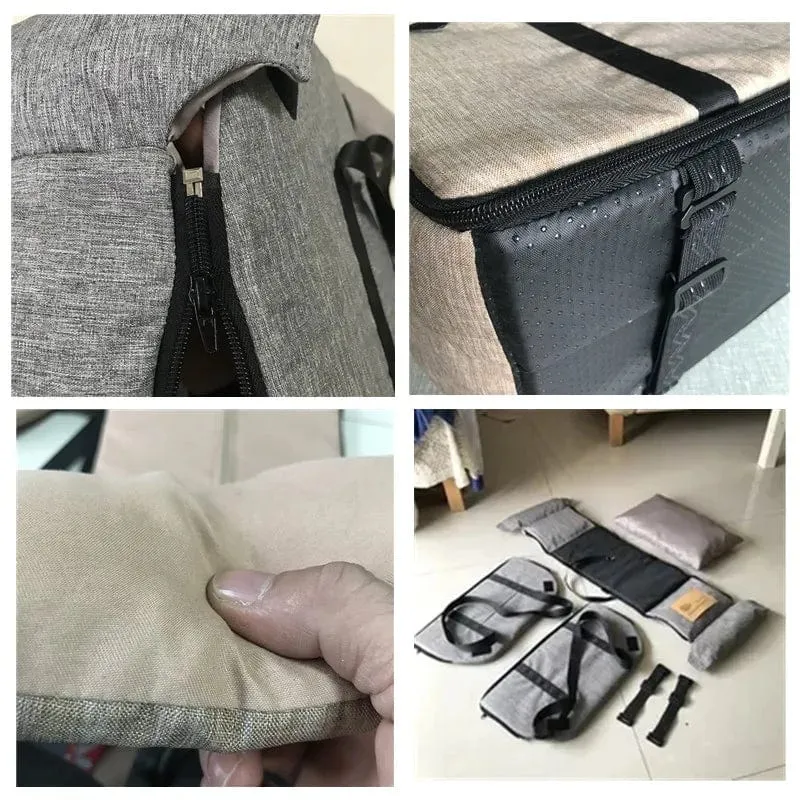 Reise Katze Hund Bett Transport Tragbare Auto Zentrale Sicherheit Haustier Sitz Katze Hund Träger Schutz Für mittlere/kleine hund Tasche Zubehör