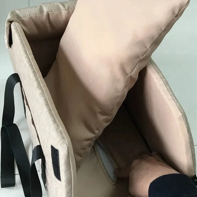 Reise Katze Hund Bett Transport Tragbare Auto Zentrale Sicherheit Haustier Sitz Katze Hund Träger Schutz Für mittlere/kleine hund Tasche Zubehör