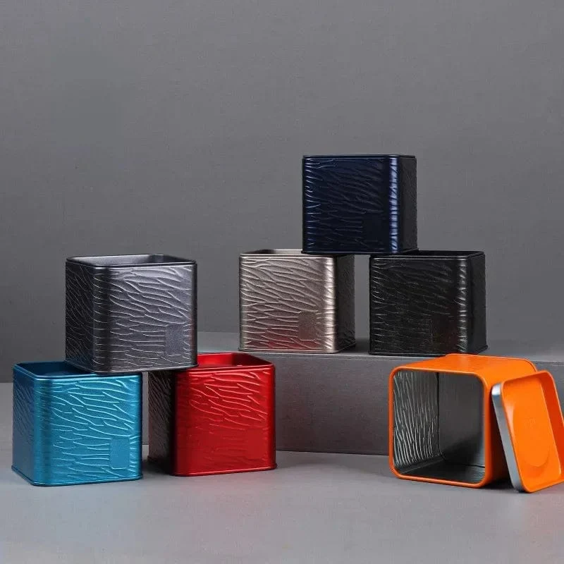 Mini-Quadrat-Metall-Haustierurne, Bestattungstier-Asche-Souvenir, Haustier-Einäscherung, Gedenkdekoration, Hunde-Gedenkgegenstände, verstorbene Hunde