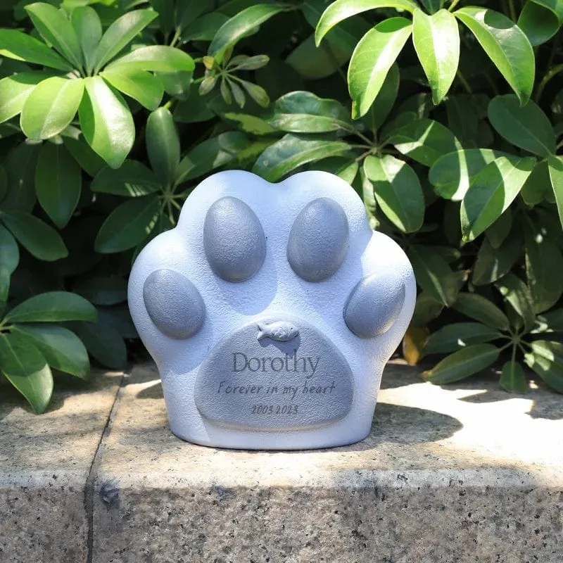Kreative Pet Harz Asche Box Hund Katze Speicher Bewahren Asche Box Tier Beerdigung Liefert Sarg Box Haustier Liefert
