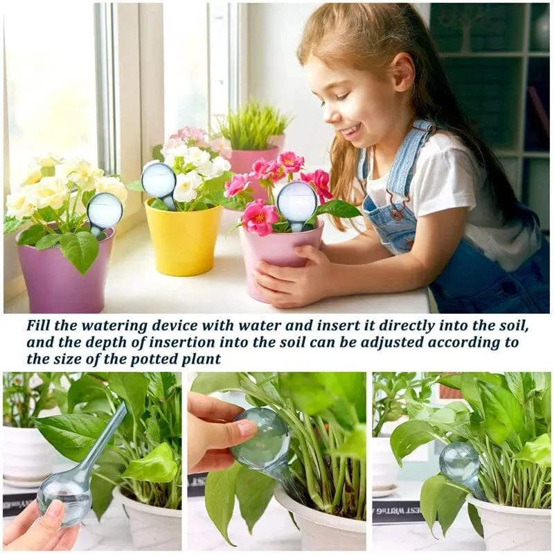 Pflanzenbewässerungsspender, automatische Plastikbälle, Gartenbewässerungsgerät, Pflanzenbewässerungsbirnen, selbstbewässernde Tropfbewässerungsgeräte