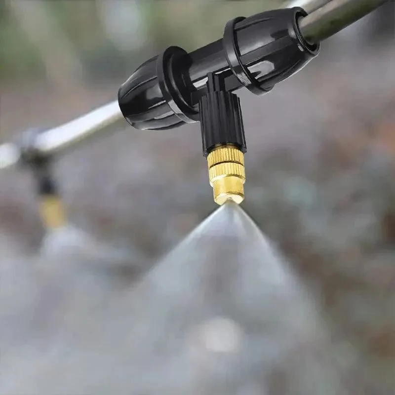 5 stücke Automatische Bewässerung System Haushalt Zerstäubung Düse Anlage Spritzen Spray Staub Reduzierung Gartenarbeit Bewässerung Timer Düse