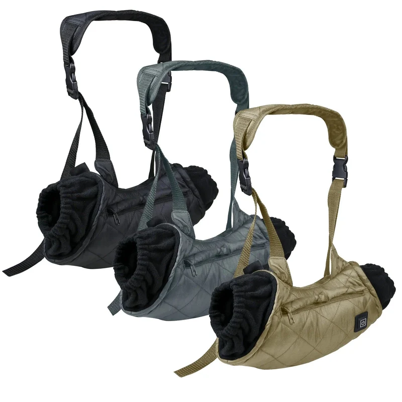 Elektrisch beheizter Handwärmer Muff für kaltes Wetter, schnelle Erwärmung, Thermohandschuh, Hüfttasche für die Jagd im Freien, Skifahren, Camping