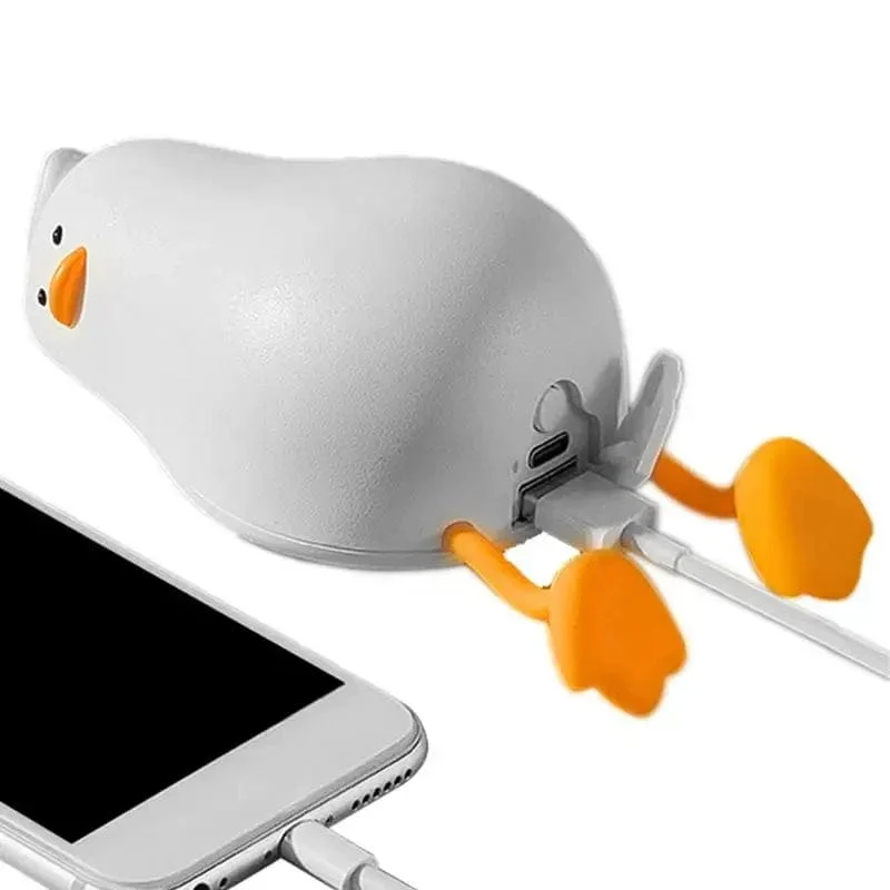 Handwärmer, wiederaufladbarer Wärmer, Power Bank, süße Ente, 4000 mAh, elektrischer tragbarer Taschenheizer, ideal für Raynaud-Syndrom, Jagd, Golf
