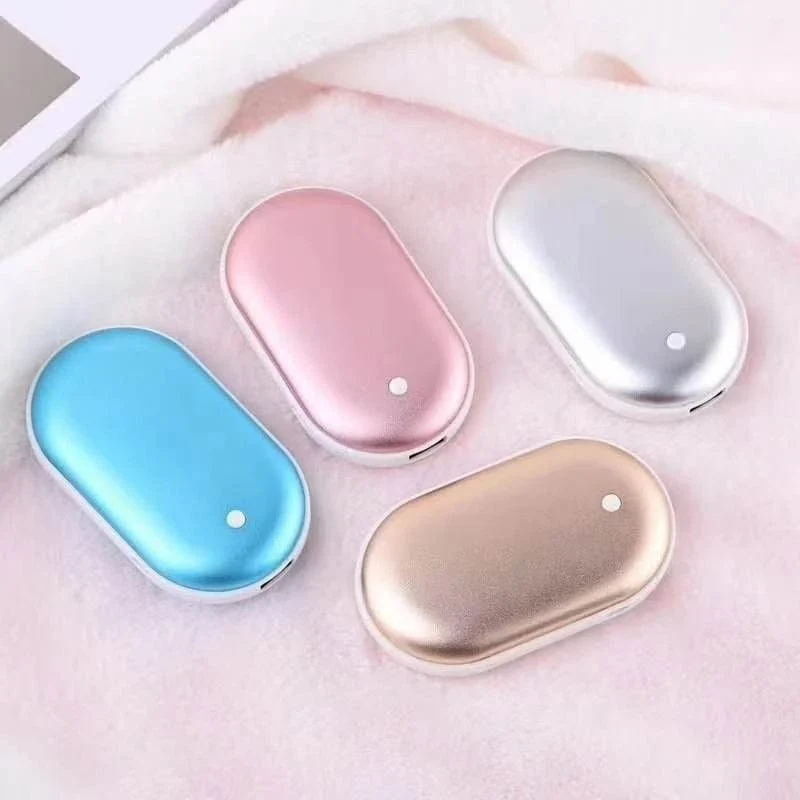 5200mAh Handwärmer Power Bank 2 In 1 USB Aufladbare Handliche Wärmer Winter Handwärmer Heizung Elektrische Heizung Wärmer