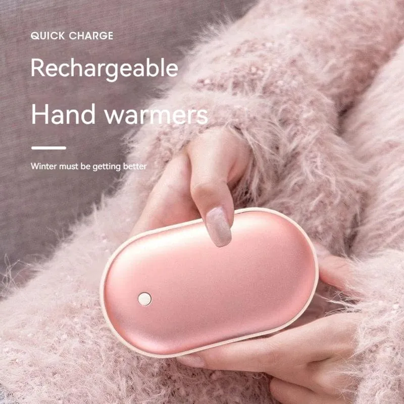 5200mAh Handwärmer Power Bank 2 In 1 USB Aufladbare Handliche Wärmer Winter Handwärmer Heizung Elektrische Heizung Wärmer