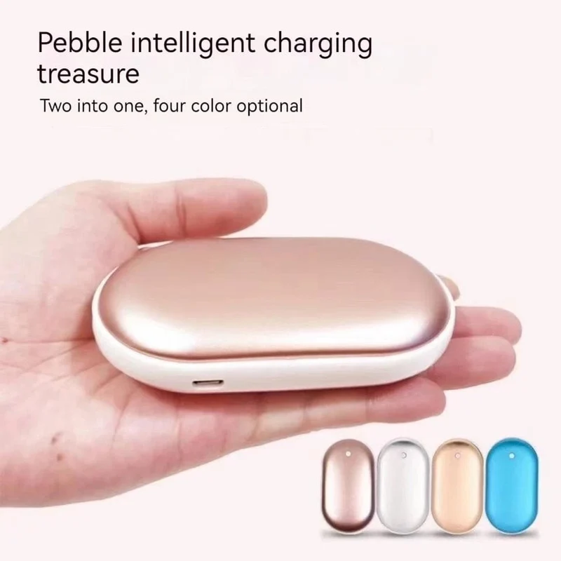 5200mAh Handwärmer Power Bank 2 In 1 USB Aufladbare Handliche Wärmer Winter Handwärmer Heizung Elektrische Heizung Wärmer