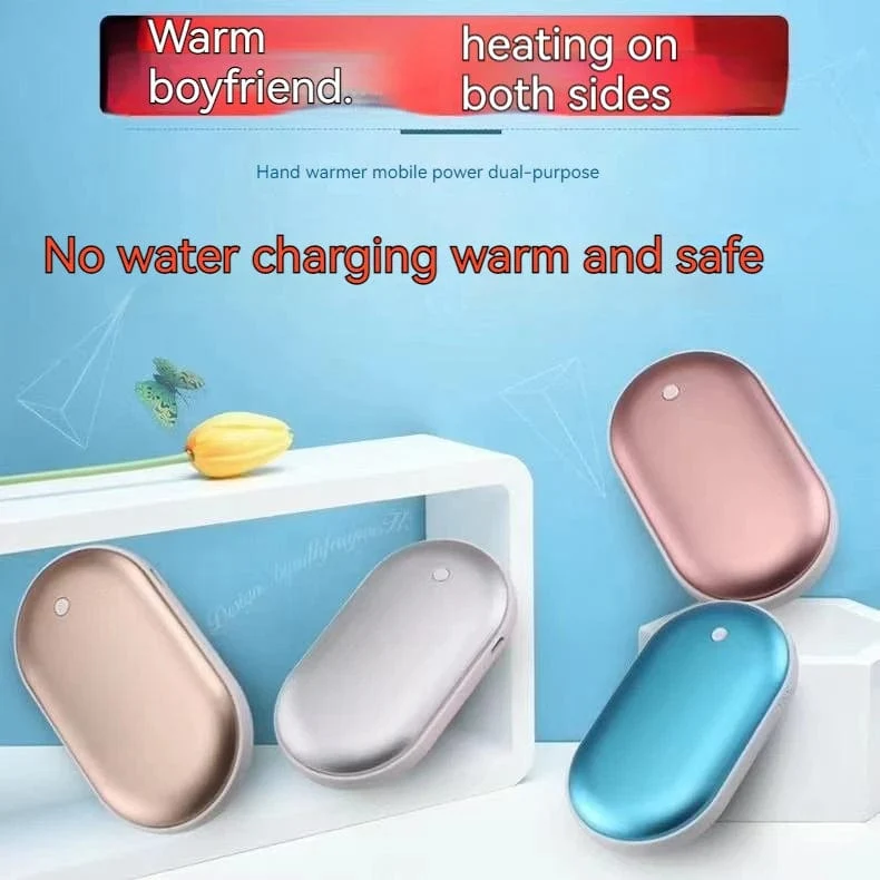 5200mAh Handwärmer Power Bank 2 In 1 USB Aufladbare Handliche Wärmer Winter Handwärmer Heizung Elektrische Heizung Wärmer