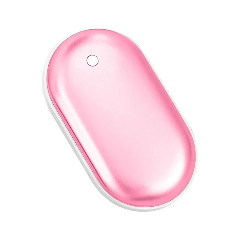 5200mAh Handwärmer Power Bank 2 In 1 USB Aufladbare Handliche Wärmer Winter Handwärmer Heizung Elektrische Heizung Wärmer