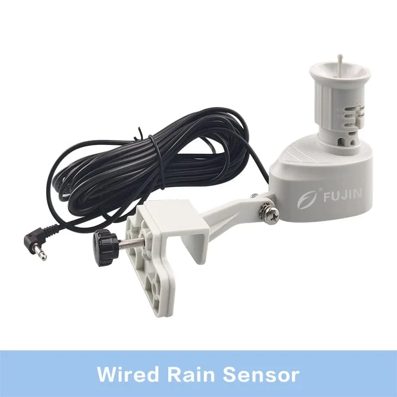 FuJin Kabelgebundener Regensensor, automatische Bewässerung, Wasser-Timer, Funktionsset, Garten-Automatik-Sensing-Controller