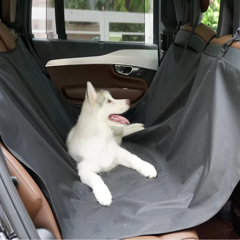 Hundeträger, wasserdicht, für die Rückseite des Autos, Sitzbezüge für Haustiere, Hunde, Hängemattenschutz, Reisezubehör, Kofferraummatte, einfach zu verwenden
