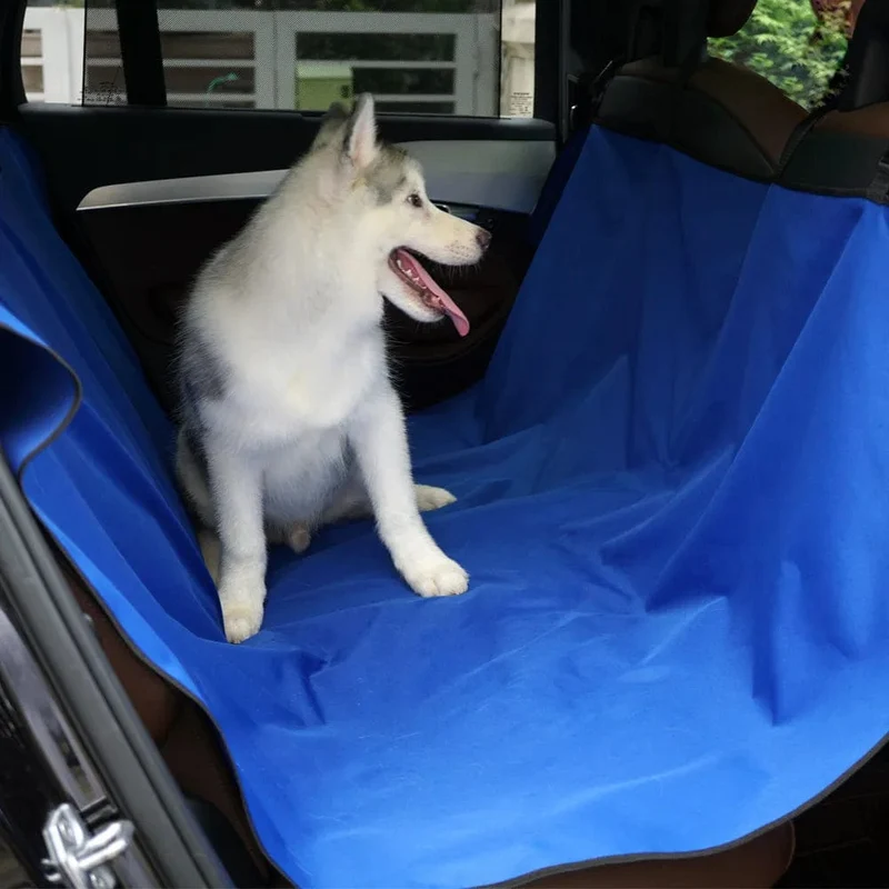 Hundeträger, wasserdicht, für die Rückseite des Autos, Sitzbezüge für Haustiere, Hunde, Hängemattenschutz, Reisezubehör, Kofferraummatte, einfach zu verwenden