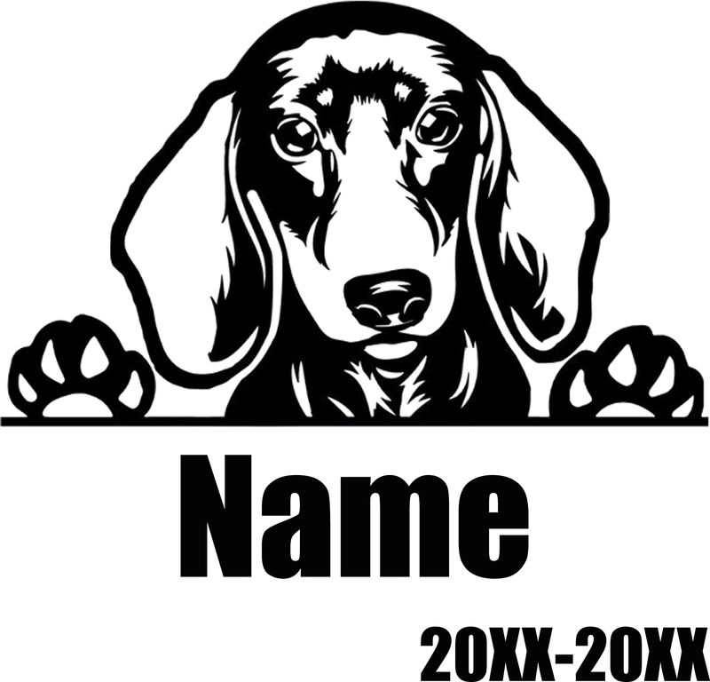 Personalisierter Haustier-Gedenkstein, individueller Hunde-Namensstein für Hunde, Haustiere, Pfotenabdrücke, Steine, Grabsteine, als Geschenk für verlorene Haustiere