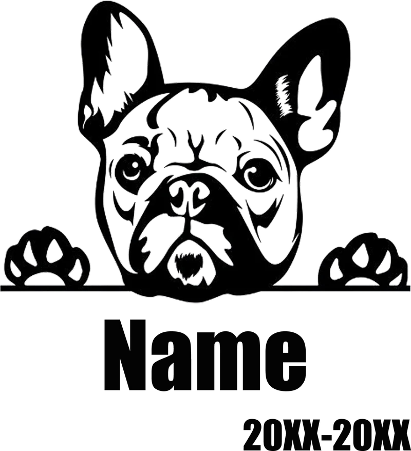 Personalisierter Haustier-Gedenkstein, individueller Hunde-Namensstein für Hunde, Haustiere, Pfotenabdrücke, Steine, Grabsteine, als Geschenk für verlorene Haustiere