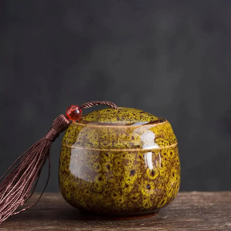 Neue Farbe Keramik Kanister Memorial Haustier Urne Dichtung Topf Große Andenken Schatulle Porzellan Jar Menschliche Asche Lagerung Memento Bestattung halter