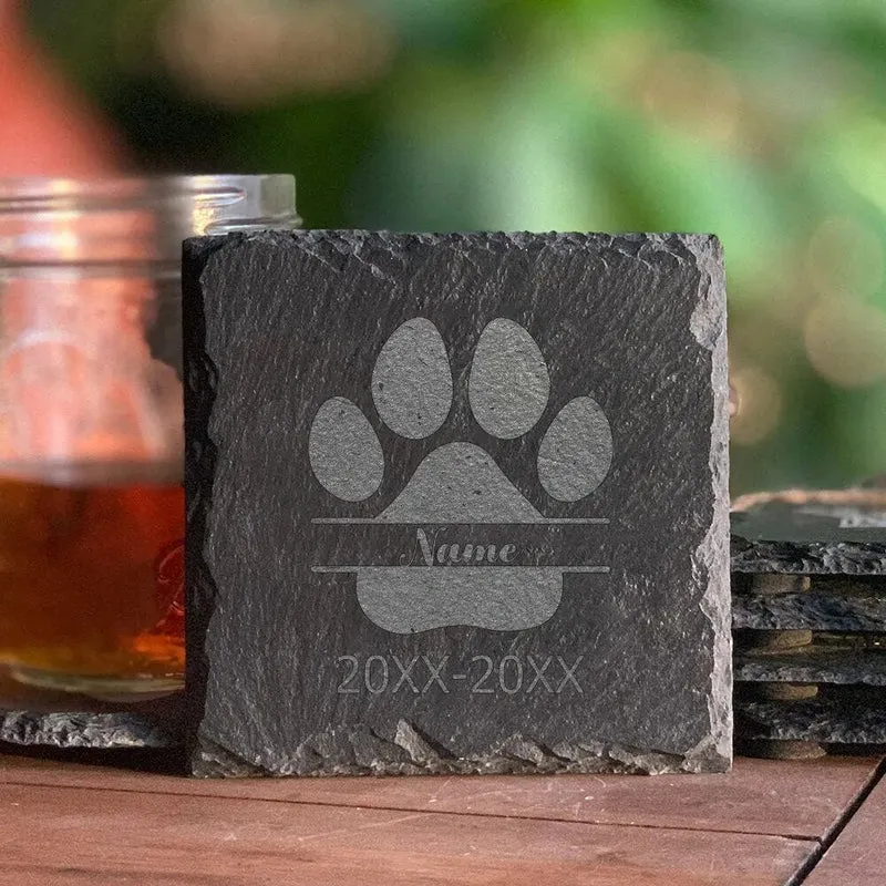 Gedenkstein für Haustiere, individueller Name und Todesdatum des Hundes, personalisierte Geschenke zum Verlust von Haustieren, personalisierte Hundegrabmarkierungstafel