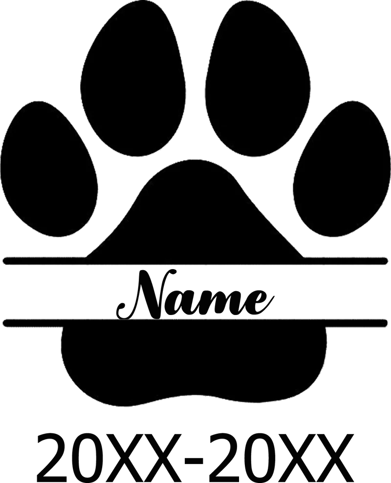 Gedenkstein für Haustiere, individueller Name und Todesdatum des Hundes, personalisierte Geschenke zum Verlust von Haustieren, personalisierte Hundegrabmarkierungstafel