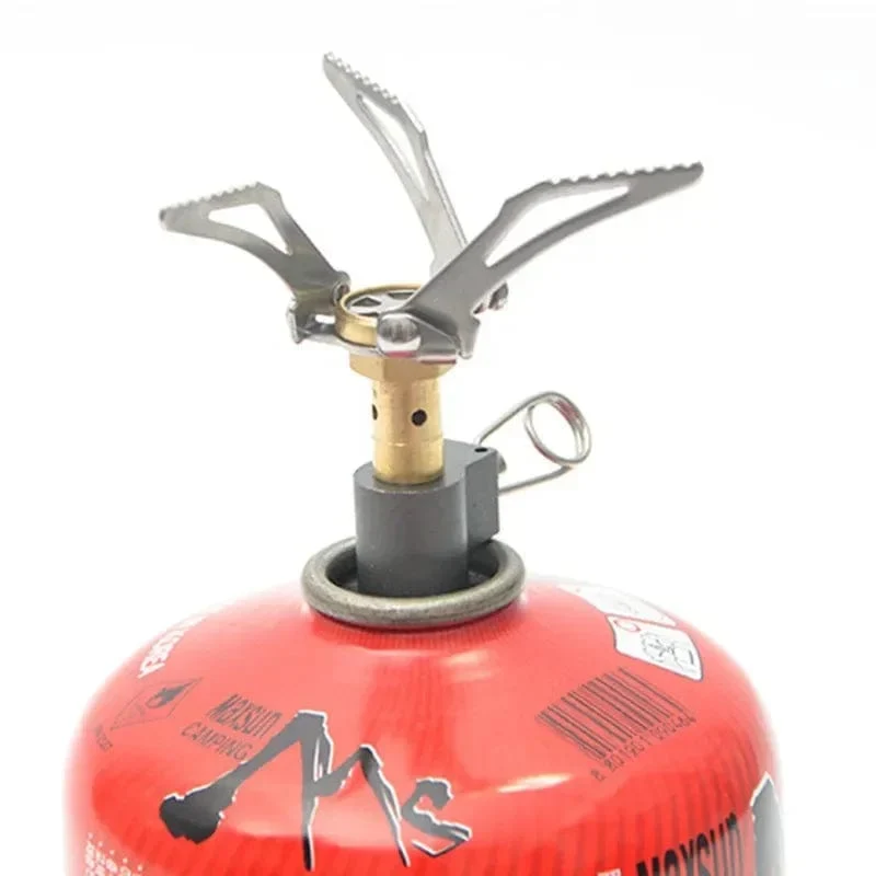 Für BRS Mini-Gaskocher Brenner Leichter Camping-Wander-Gasbrenner Outdoor Tragbarer Solo-Titan-Camping-Gasherd BRS-3000t