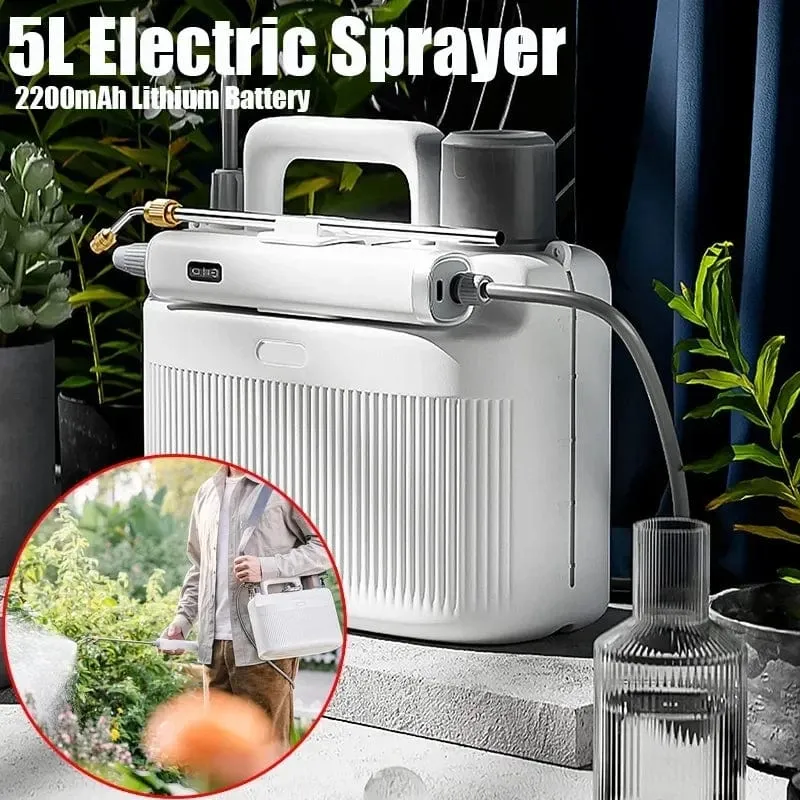 5L Garten Elektrosprüher Pestizidspray Bewässerung Blumen Elektrowerkzeuge Für 2200mAh Lithiumbatterie Mini Zerstäubungssprüher