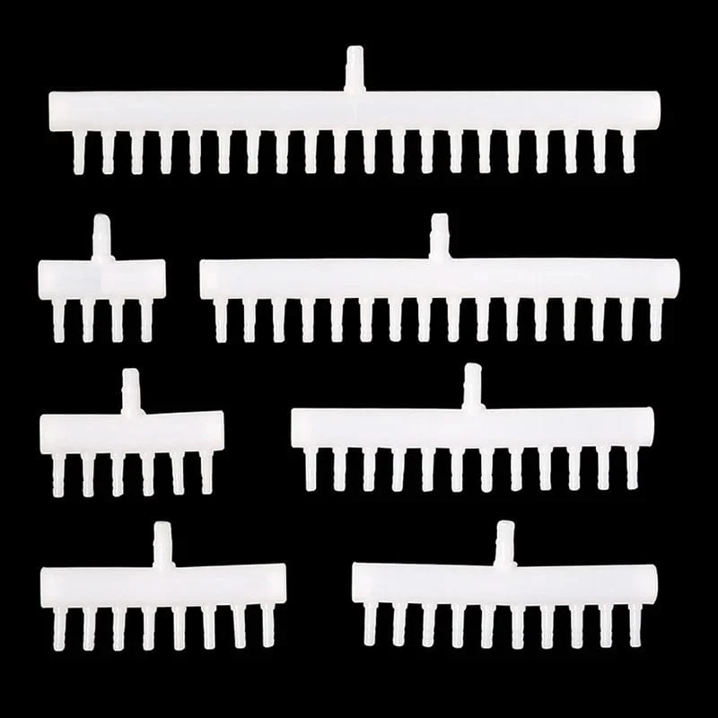 8 mm Einlass auf 4 mm Auslass Schlauchverteiler Aquariumarmaturen Gartenschlauchanschluss Widersteht hohen Temperaturen Aquariumgelenk 1 Stk.