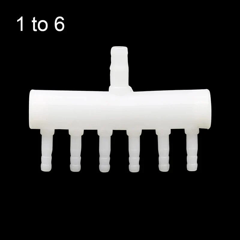 8 mm Einlass auf 4 mm Auslass Schlauchverteiler Aquariumarmaturen Gartenschlauchanschluss Widersteht hohen Temperaturen Aquariumgelenk 1 Stk.