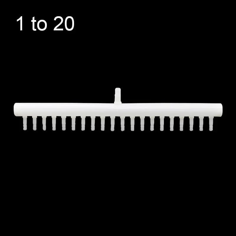 8 mm Einlass auf 4 mm Auslass Schlauchverteiler Aquariumarmaturen Gartenschlauchanschluss Widersteht hohen Temperaturen Aquariumgelenk 1 Stk.