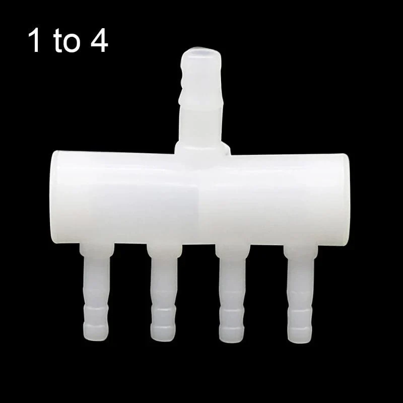 8 mm Einlass auf 4 mm Auslass Schlauchverteiler Aquariumarmaturen Gartenschlauchanschluss Widersteht hohen Temperaturen Aquariumgelenk 1 Stk.