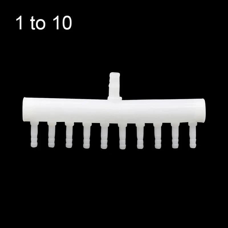 8 mm Einlass auf 4 mm Auslass Schlauchverteiler Aquariumarmaturen Gartenschlauchanschluss Widersteht hohen Temperaturen Aquariumgelenk 1 Stk.