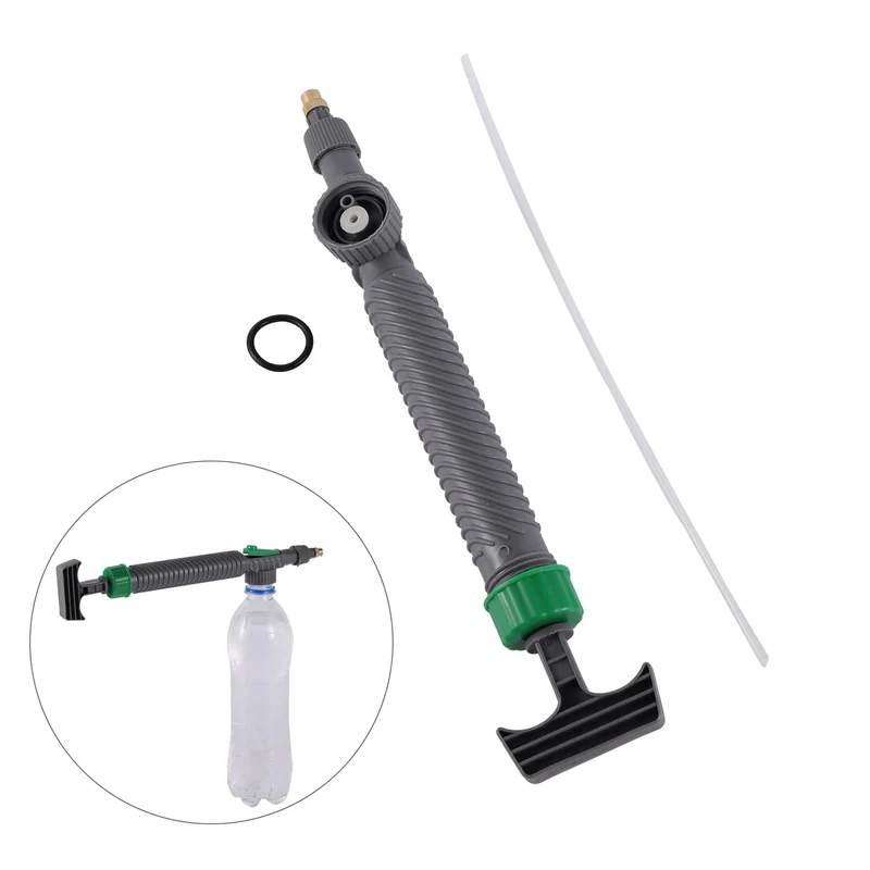1 Stück Garten-Handsprüh-Bewässerungskopf, optionale Düsenschnittstelle, Messing-Sprühpistole, einstellbarer Wasserdruck, Zerstäubungssprüher