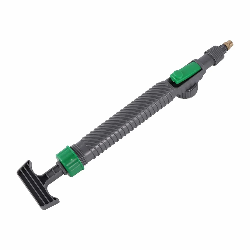 1 Stück Garten-Handsprüh-Bewässerungskopf, optionale Düsenschnittstelle, Messing-Sprühpistole, einstellbarer Wasserdruck, Zerstäubungssprüher