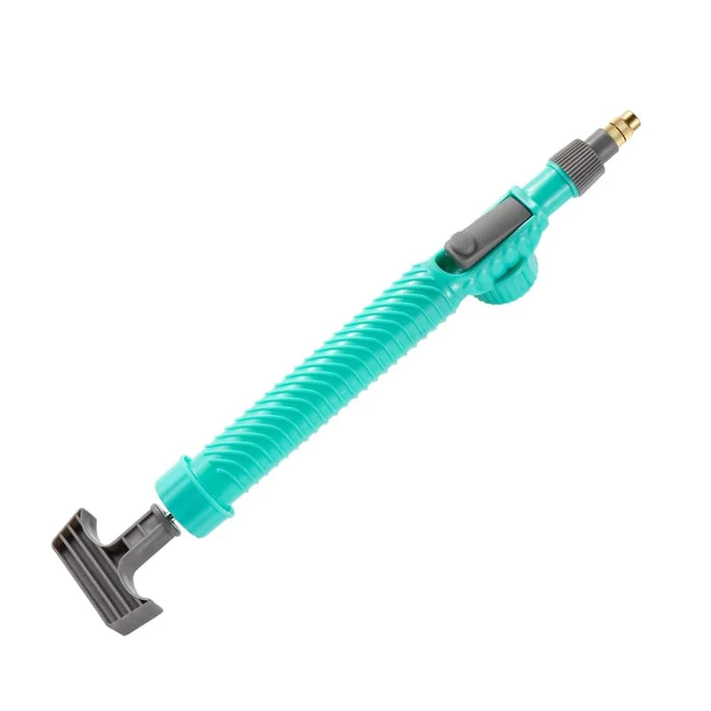 1 Stück Garten-Handsprüh-Bewässerungskopf, optionale Düsenschnittstelle, Messing-Sprühpistole, einstellbarer Wasserdruck, Zerstäubungssprüher