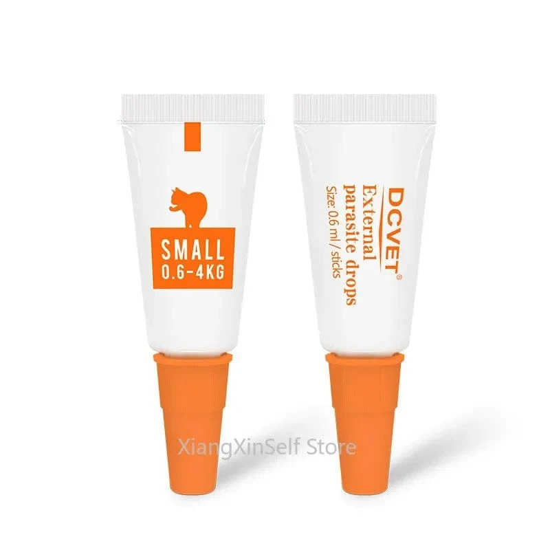 3 x 1 ml externe Parasitentropfen, Pflanzenextrakt, Sicherheitsformel, entfernen Flöhe und Läuse. Verwendung für Kätzchen mit einem Gewicht von 0.6–4 kg