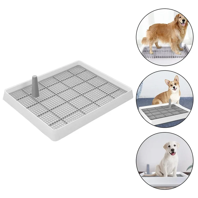 Hundetoilette, verdicktes Tablett, Kunststoffpaletten, für Haustiere, Welpen, Urin, Haushalt, Training, tragbar