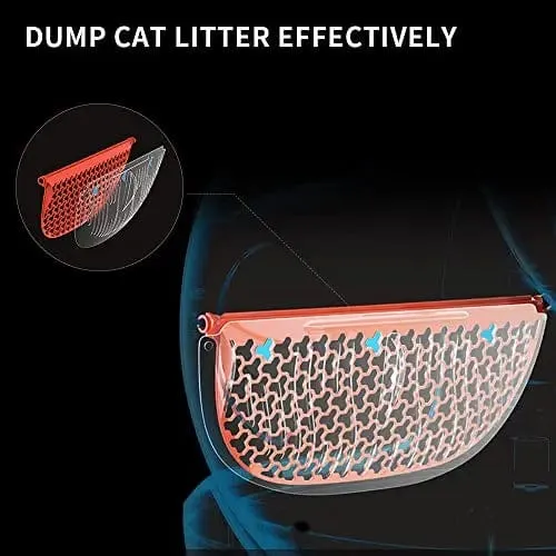 PETKIT-Ablenkblech zum Entleeren von Katzenstreu, One-Click-Katzenstreu-Entferner, exklusiv für die selbstreinigende Katzentoilette PETKIT PuraMax, 3-teilig