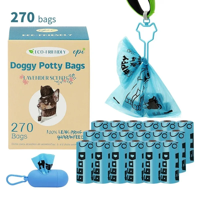 Haustier-Müllbeutel, umweltfreundlich, abbaubar, Hundekotbeutel, Hundekätzchen-Kot-Sammelbeutel, Haustier-Hygiene-Reinigungsprodukt