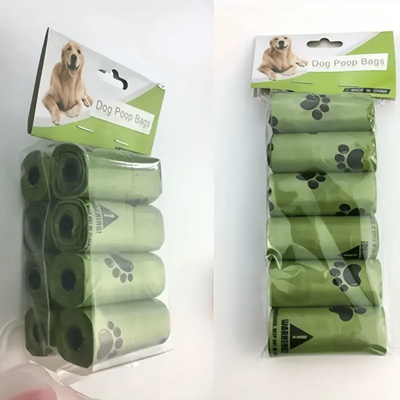 Auslaufsichere Hundekotbeutel, Hundekotbeutel für Haustiere, Outdoor-Zubehör, biologisch abbaubare Umgebung, umweltfreundlich