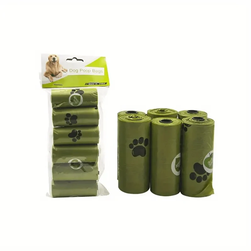 Auslaufsichere Hundekotbeutel, Hundekotbeutel für Haustiere, Outdoor-Zubehör, biologisch abbaubare Umgebung, umweltfreundlich