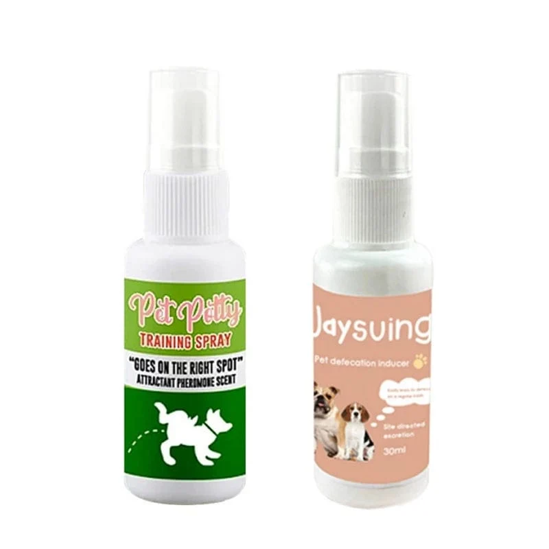 30 ml Trainingsspray-Induktor Positionierungs-Defäkations-Induktor Welpen-Trainingsmittel für Hunde-Welpen-Toilettentrainer Haustier