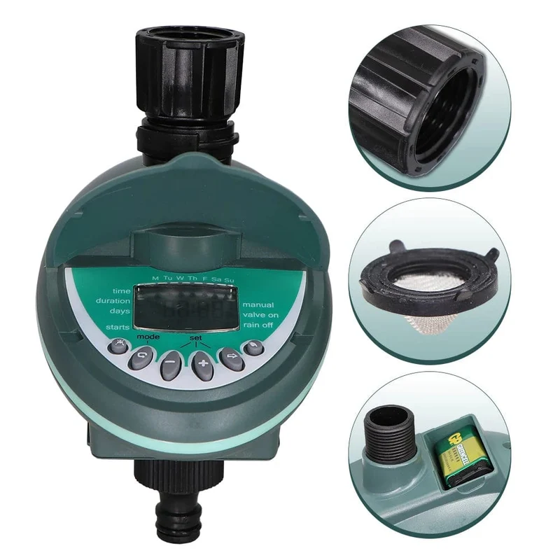 Garten Automatische Bewässerung Timer Smart Home Programmierung Bewässerung Ventil Gewächshaus Tropf Bewässerung System LCD Display Controller