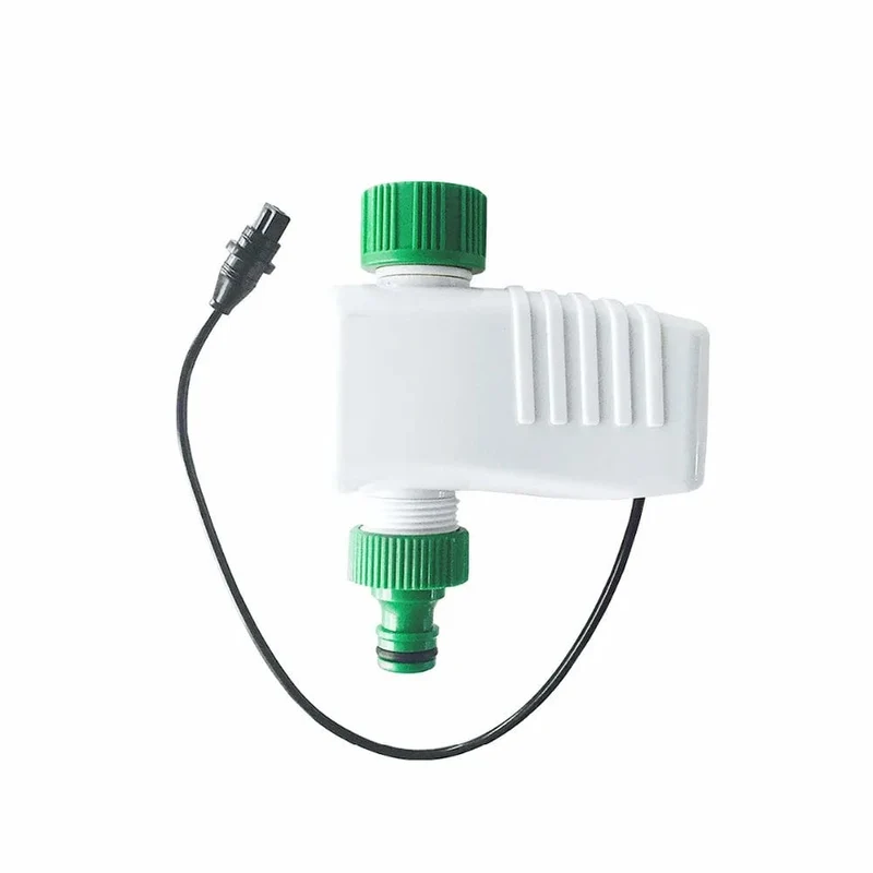 Garten-Bewässerungstimer mit automatischem Magnetventil, angeschlossen an das Gartensteuerungssystem